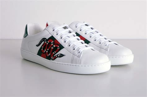 real real gucci sneakers|Gucci ace sneakers snakes.